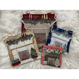 Topzip Flap Bag - Winter Fireplace