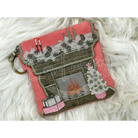 Topzip Flap Bag - Winter Fireplace