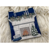 Topzip Flap Bag - Winter Fireplace