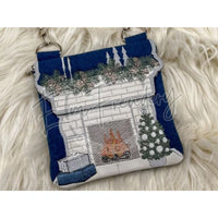 Topzip Flap Bag - Winter Fireplace