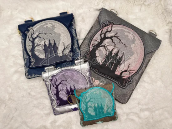 TopZip Flap Bag - Witch Trio 10.02 X 9.43 (254.5mm X 239.5mm)