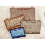 Topzip Flap Bag - Wtf License Plate