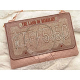 Topzip Flap Bag - Wtf License Plate