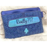 Topzip Flap Bag - Wtf License Plate