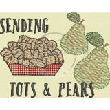 Tots & Pears 2.83 X 3.65