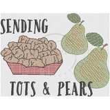 Tots & Pears 4.76 X 6.22