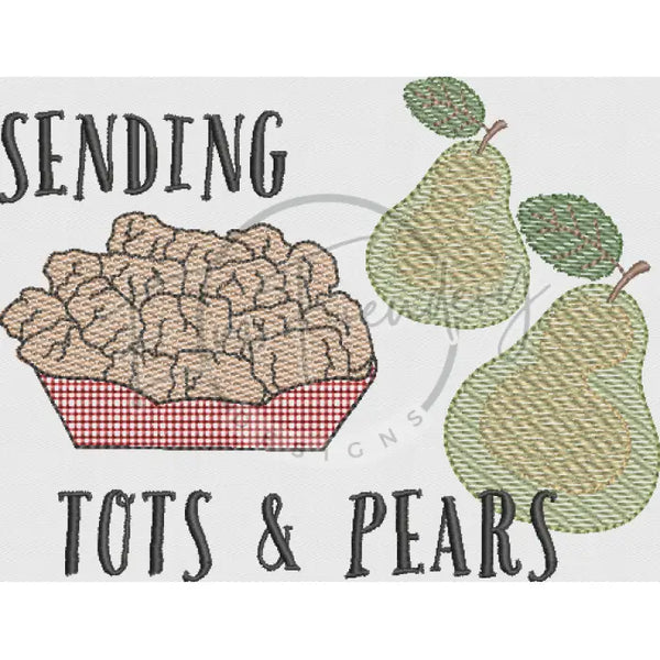 Tots & Pears 4.76 X 6.22