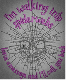 Walking Into Spiderwebs 6.13 X 5.05 (155.8Mm 128.3Mm)