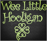 Wee Little Hooligan 4.93 X 5.61 (125.2mm X 142.5mm)