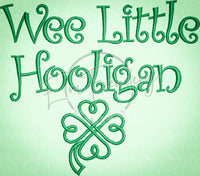 Wee Little Hooligan 6.12 X 6.95 (155.5mm X 176.5mm)