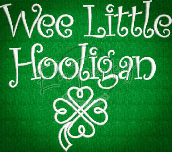 Wee Little Hooligan 7.69 X 8.75 (195.3mm X 222.3mm)