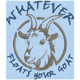 Whatever Floats Your Goat 3.87 X 3.35