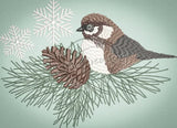 Winter Bird 6.11 X 8.39 (155.2Mm 213.1Mm)