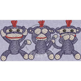 Wise Sock-Monkeys 1.97 X 3.85