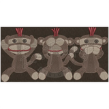 Wise Sock-Monkeys 5.01 X 9.83