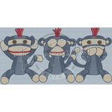 Wise Sock-Monkeys 5.92 X 11.62