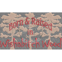 Wishabitch Wood 4.13 X 6.89