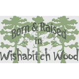 Wishabitch Wood 6.96 X 11.61