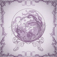 Witchy Quilt Square 1 10 X 10 (254mm X 254mm)