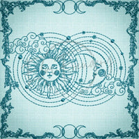 Witchy Quilt Square 10 5 X 5 (127mm X 127mm)