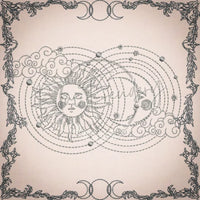 Witchy Quilt Square 10 6 X 6 (152.4mm X 152.4mm)