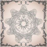 Witchy Quilt Square 11 6 X 6 (152.4mm X 152.4mm)