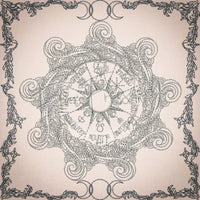 Witchy Quilt Square 11 6 X 6 (152.4mm X 152.4mm)