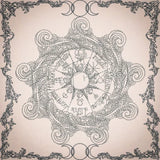 Witchy Quilt Square 11 6 X 6 (152.4mm X 152.4mm)