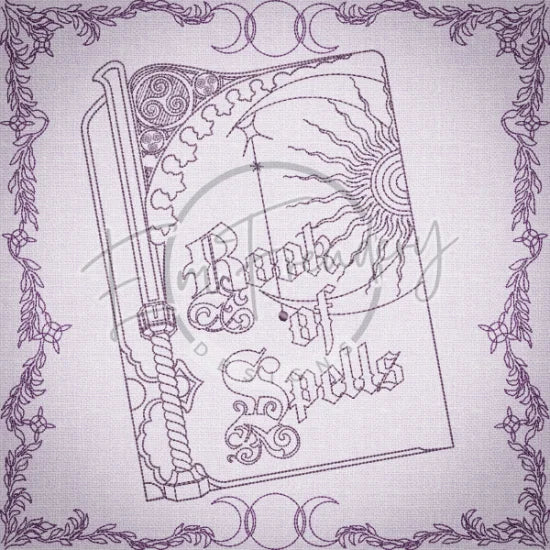 Witchy Quilt Square 12 10 X 10 (254mm X 254mm)
