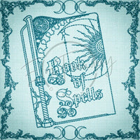 Witchy Quilt Square 12 5 X 5 (127mm X 127mm)