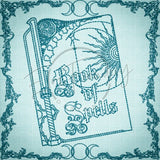 Witchy Quilt Square 12 5 X 5 (127mm X 127mm)