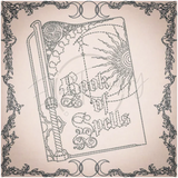 Witchy Quilt Square 12 6 X 6 (152.4mm X 152.4mm)