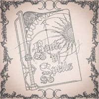 Witchy Quilt Square 12 6 X 6 (152.4mm X 152.4mm)