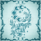 Witchy Quilt Square 2 5 X 5 (127mm X 127mm)