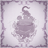 Witchy Quilt Square 3 10 X 10 (254mm X 254mm)
