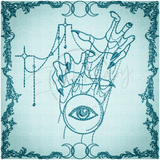 Witchy Quilt Square 4 5 X 5 (127mm X 127mm)