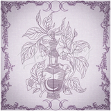 Witchy Quilt Square 5 10 X 10 (254mm X 254mm)