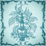 Witchy Quilt Square 5 5 X 5 (127mm X 127mm)