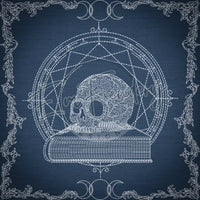 Witchy Quilt Square 6 7.80 X 7.80 (198.1mm X 198.1mm)