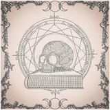 Witchy Quilt Square 6 6 X 6 (152.4mm X 152.4mm)