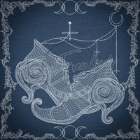Witchy Quilt Square 7 7.80 X 7.80 (198.1mm X 198.1mm)