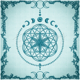 Witchy Quilt Square 8 5 X 5 (127mm X 127mm)