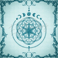Witchy Quilt Square 8 5 X 5 (127mm X 127mm)
