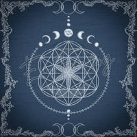 Witchy Quilt Square 8 7.80 X 7.80 (198.1mm X 198.1mm)