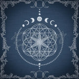 Witchy Quilt Square 8 7.80 X 7.80 (198.1mm X 198.1mm)
