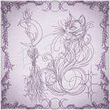 Witchy Quilt Square 9 10 X 10 (254mm X 254mm)