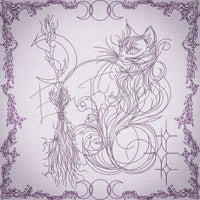 Witchy Quilt Square 9 10 X 10 (254mm X 254mm)