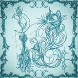 Witchy Quilt Square 9 5 X 5 (127mm X 127mm)