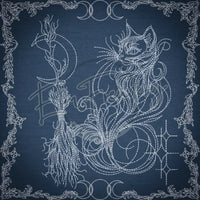 Witchy Quilt Square 9 7.80 X 7.80 (198.1mm X 198.1mm)