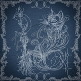 Witchy Quilt Square 9 7.80 X 7.80 (198.1mm X 198.1mm)